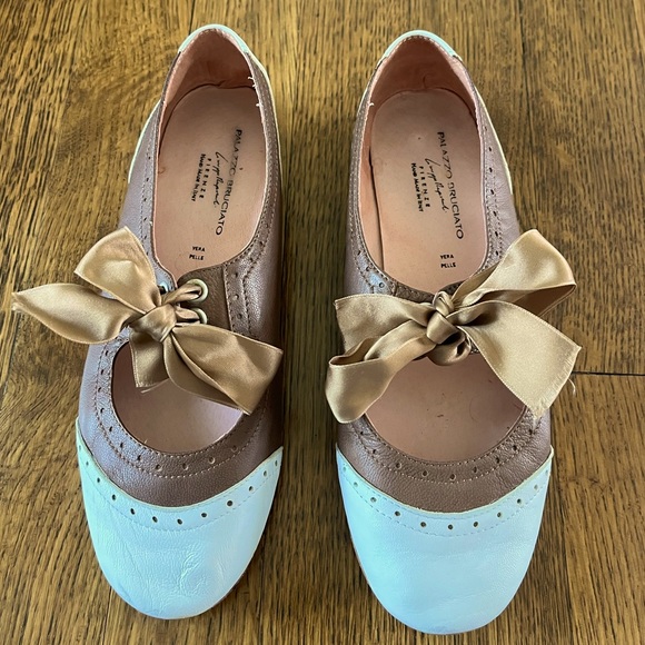 Palazzo Bruciato - women’s leather shoes (Size 5.5 EUR size 36) - Picture 2 of 6